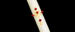PLAIN/BLANK PASCHAL CANDLE